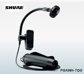 Micrófono Alámbrico SHURE Semi-Profesional PGA 98H-TQG